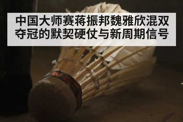 中国大师赛蒋振邦魏雅欣混双夺冠的默契硬仗与新周期信号